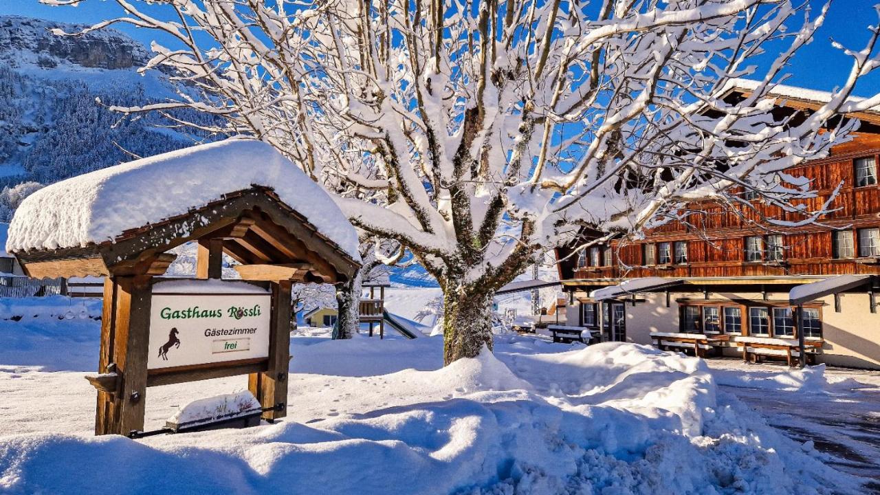 Gasthaus Roessli Brülisau Exterior foto